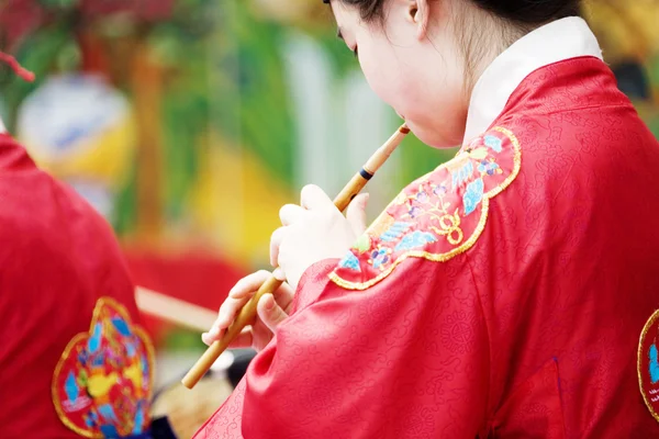 在韩国，jongmyo 仪式，jongmyojerye 的传统节日 — 图库照片