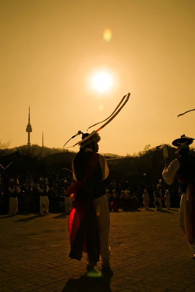 Full moon festival daeboreum — Stock fotografie