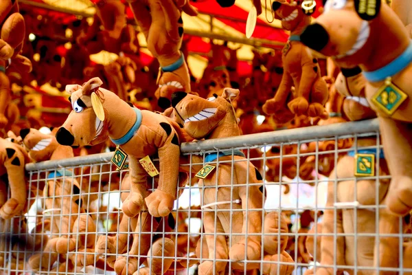 Leksaker på nöjespark — Stockfoto