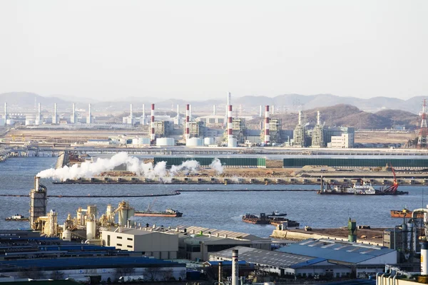 Incheon harbour — Stockfoto