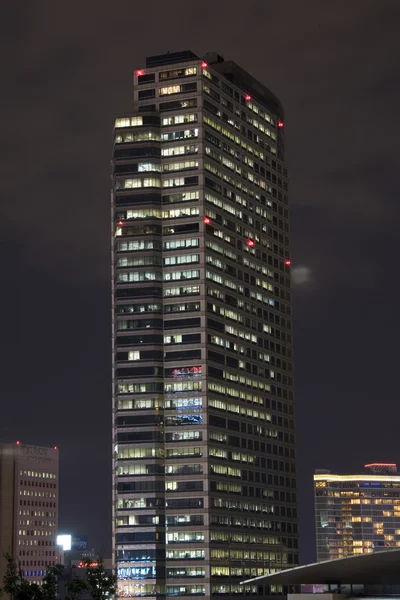 Beautiful night view of buildings — Stock Photo, Image