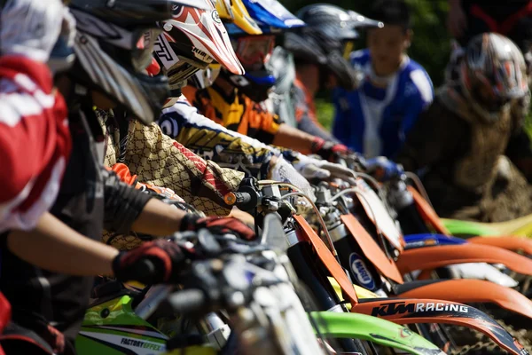 Carreras de motocross — Foto de Stock