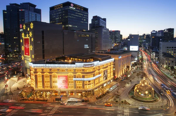 Beautiful night view of Seoul — Stock Photo, Image