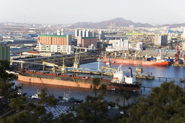 Incheon portu — Zdjęcie stockowe