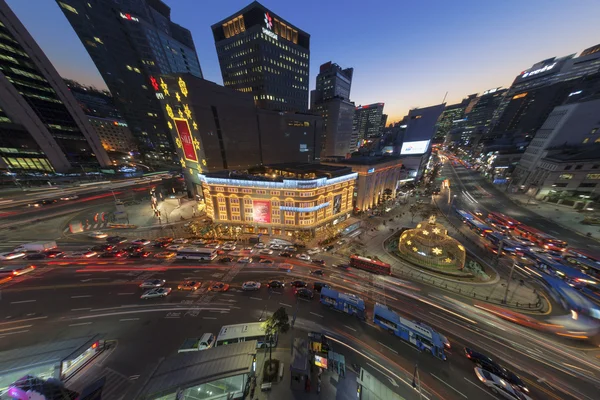 Seul güzel gece görünümü — Stok fotoğraf