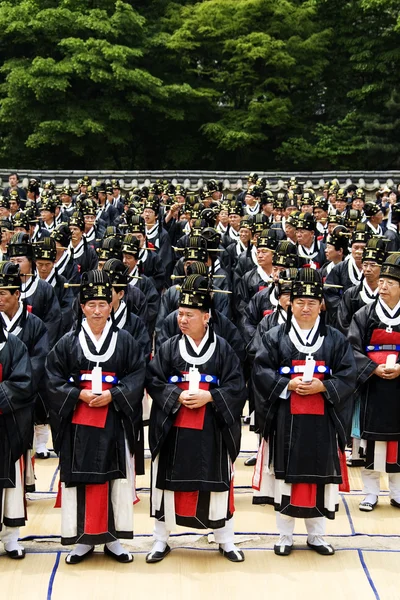 Jongmyo Rituals  Jongmyojerye — Stock Photo, Image