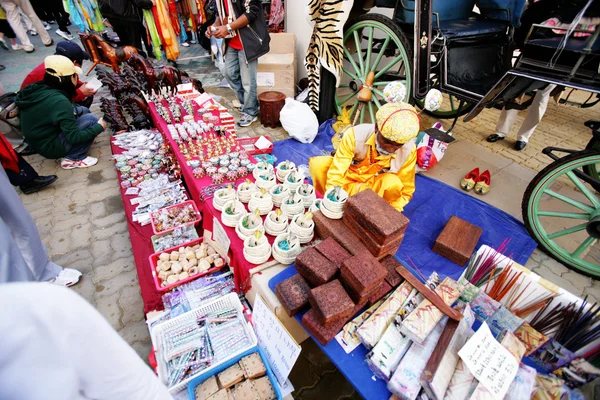 Människor på incheon världen stadsfestival — Stockfoto