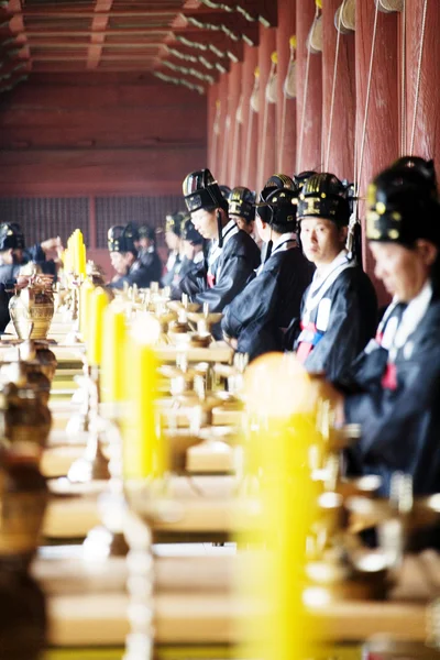 Rituales de Jongmyo Jongmyojerye — Foto de Stock