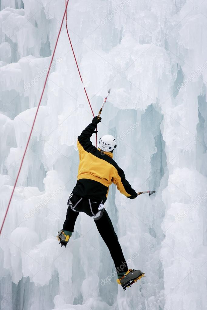 Ice climbing