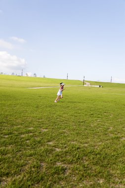 Güney Kore, imjingak güzel bir çayırda çocuklarda