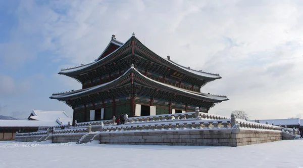 Дворец в Южной Корее, Кёнбокгун — стоковое фото