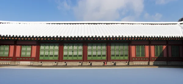 Palác v Jižní Koreji, gyeongbokgung — Stock fotografie