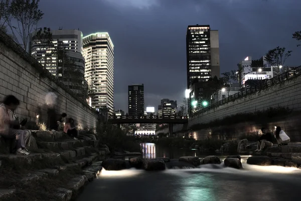 Cheonggyecheon Séoul — Photo