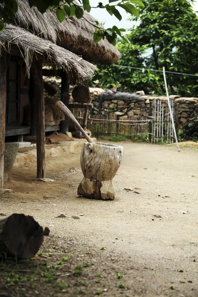 Pueblo tradicional en Corea del Sur, Naganeupseong — Foto de Stock