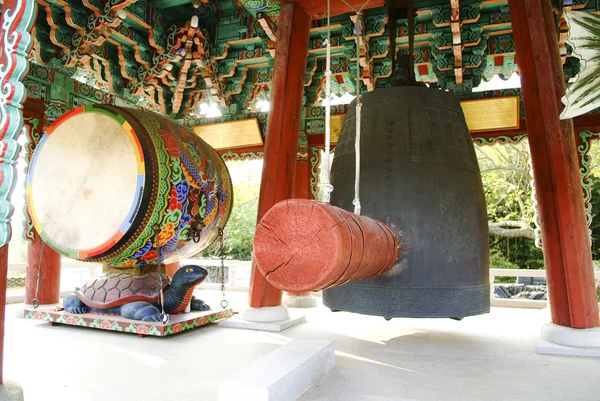 Temple Bell  in the Bell Pavilion — Stock Photo, Image