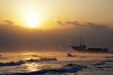 Güney Kore'de manzara