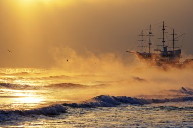 Güney Kore'de manzara