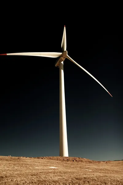 Wind turbines on the Samyang Ranch — Stock Photo, Image