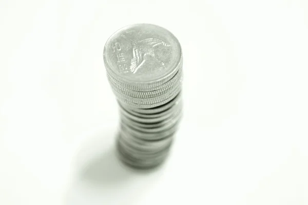 Money coins in south korea — Stock Photo, Image