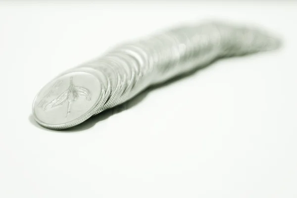 Money coins in south korea — Stock Photo, Image