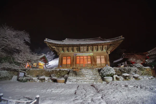 韩国的寺庙a — 图库照片