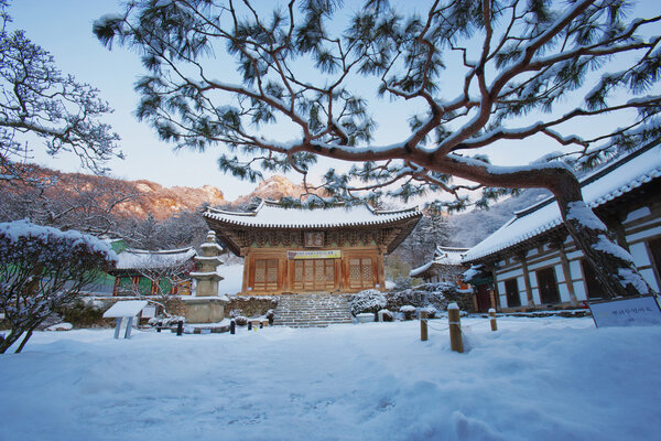 Naesosa temple in South Korea