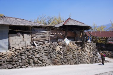 Güney Kore kırsal manzara