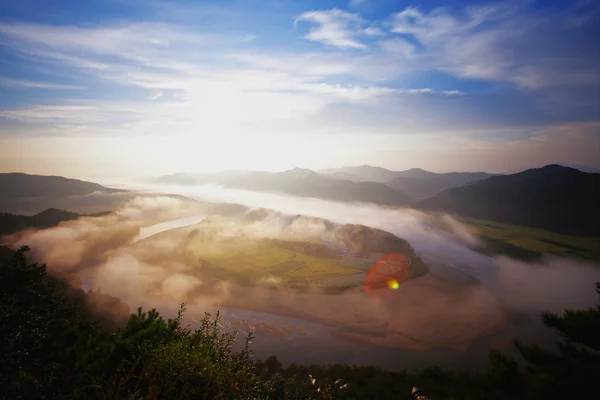 Landschap in Zuid-korea — Stockfoto