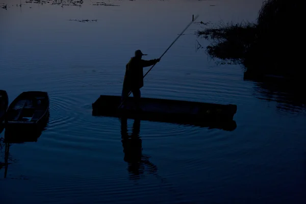 Fishermen in South Korea — Stock Photo, Image