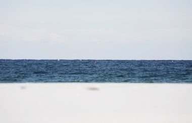 Doğu Denizi kış manzarası