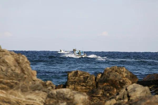 Vinterlandskap i east sea — Stockfoto