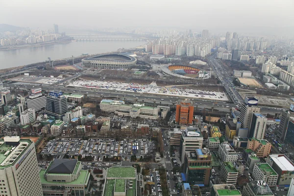 Samsung-dong in het centrum van seoul — Stockfoto