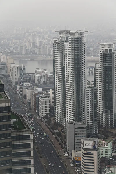 Samsung-dong in het centrum van seoul — Stockfoto