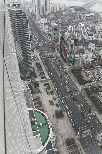 Samsung-dong no centro de Seul — Fotografia de Stock