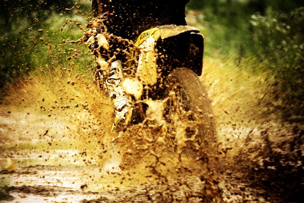 Motorradrennen — Stockfoto