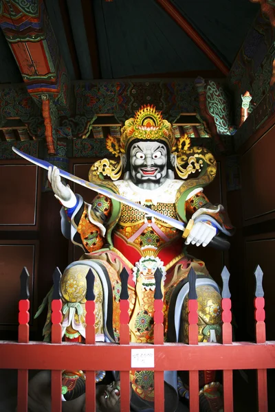 Staty av sacheonwang Royaltyfria Stockbilder