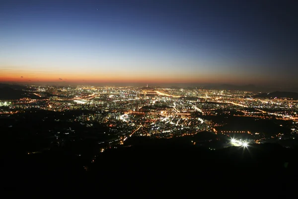 首尔美丽夜景 — 图库照片