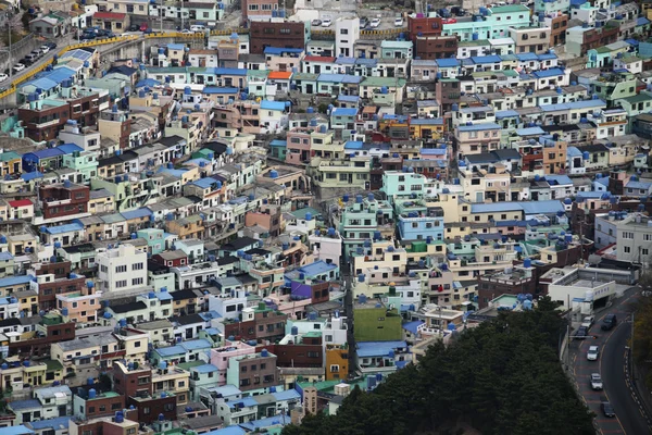 Paysage du centre-ville de Busan — Photo