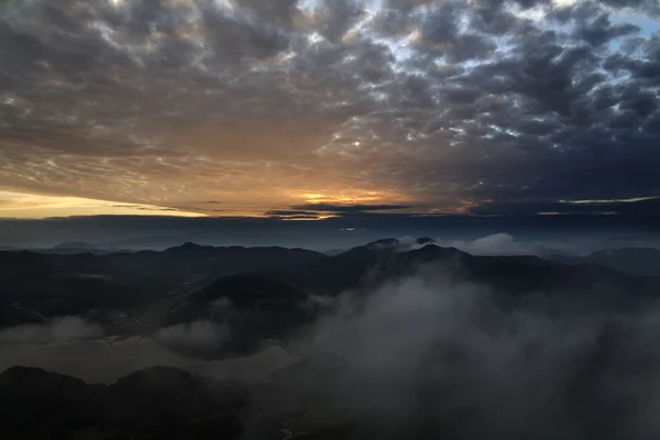 Bulutlar deniz — Stok fotoğraf