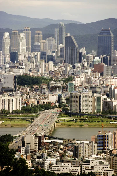 Weergave van seoul stad — Stockfoto