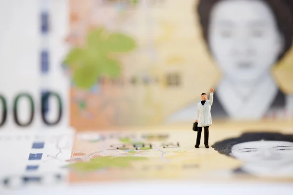 South Korean Won currency — Stock Photo, Image