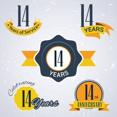 Retro vector Stamps and Seal for business
