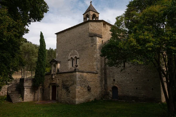 Kaple Grosseau Venkovské Straně Poblíž Mont Ventoux Malocene Vaucluce Provence — Stock fotografie