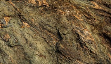 Doğal taş ya da kaya zemin, kumsalda eskimiş granit metamorfik kaya. .