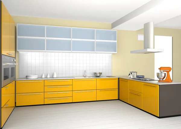 Modern kitchen interior — Stock Photo, Image