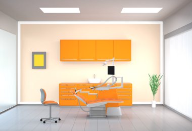 Modern diş ofis iç
