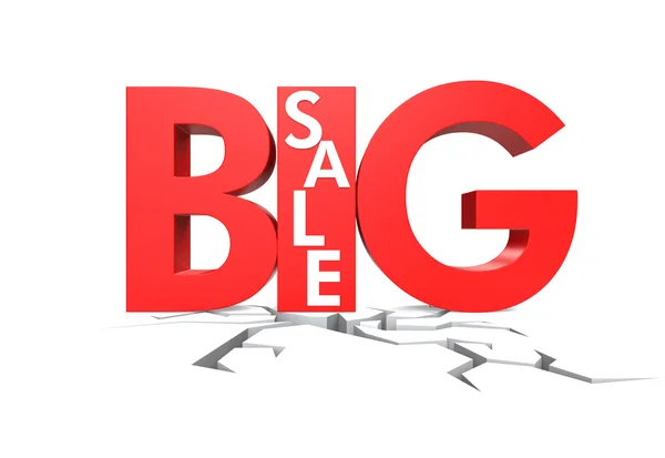 Big sale concept — Stock Photo, Image