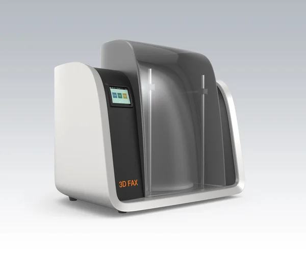 3D-fax concept — Stockfoto