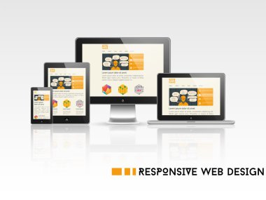 yüksek kaliteli vektör çizim duyarlı web tasarım