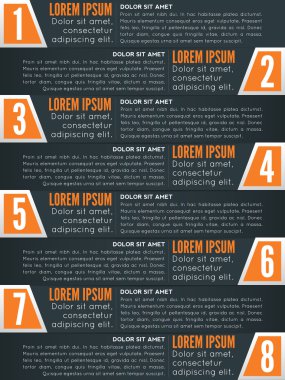 Modern liste şablonu